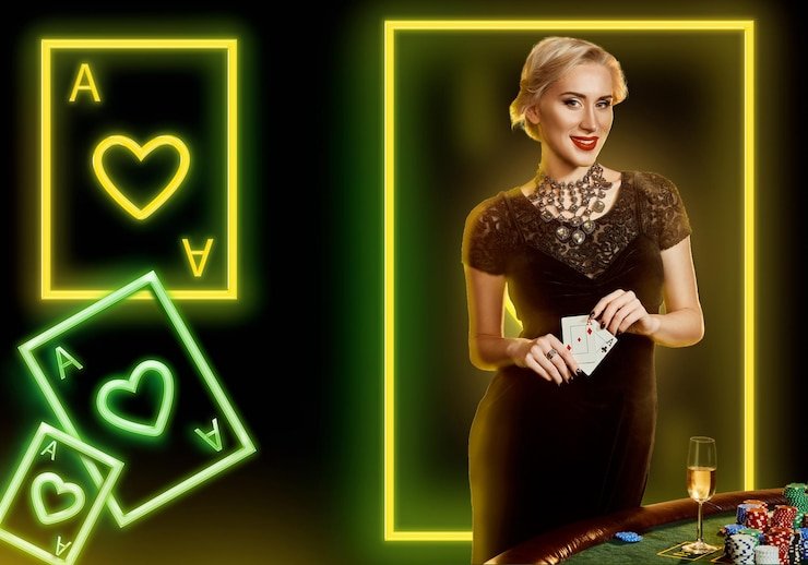 Meja live dealer go win menampilkan permainan blackjack, roulette, dan baccarat dengan dealer profesional